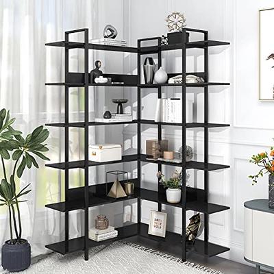 TRIBESIGNS WAY TO ORIGIN Frailey 16 in. Wide White 6 Shelf Corner