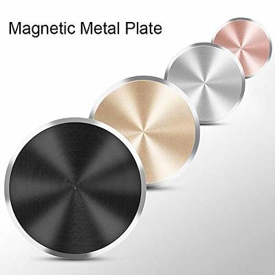VizGiz 4 Pack Mount Metal Plate for Magnetic Car Mount Vehicle Air Vent  Dashboard Holder Cradle Strong Adhesive Sticker Replacement Magnet Patch  Universal Circular Disc for Mobile Phone GPS MP4 - Yahoo Shopping