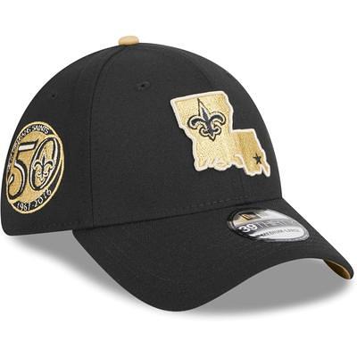 Men's New Era White New Orleans Saints Team White Out 39THIRTY Flex Hat