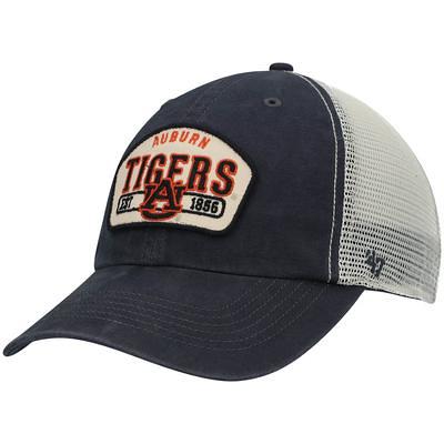 Men's Under Armour Navy/Orange Auburn Tigers On-Field Baseball Fitted Hat