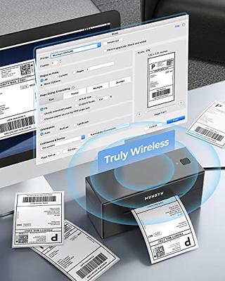 MUNBYN Desktop Thermal Label Printer 4x6 for Shipping Packages