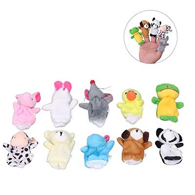 10pcs Tiny Finger Hands Flat Hand Style Mini Hand Finger Puppets Realistic  Rubber Hand Small Figurines Toys, Funny Fingers For Puppet Show Gag Perform