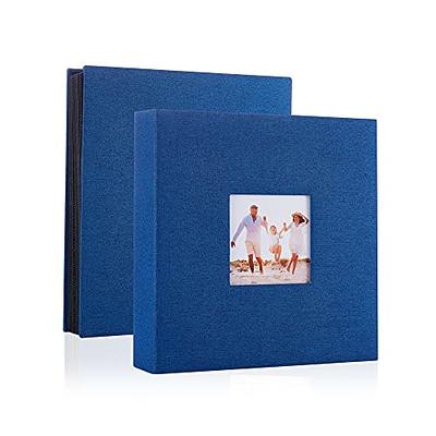 Artmag Photo Album 4x6 800 Photos, Large Capacity Wedding Family Leather  Cover Picture Albums Holds Horizontal and Vertical 4x6 Photos with Black