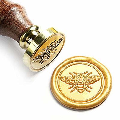 Antique Gold Sealing Wax Beads, 180 Count