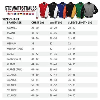 Stewart & Strauss Varsity Letterman Jacket