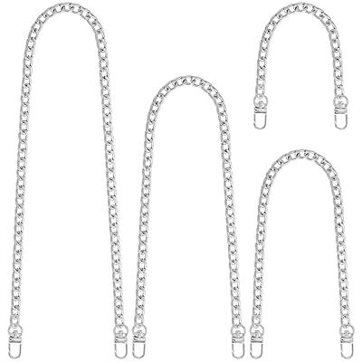 Xiazw DIY Heavy Chunky Aluminum Metal Purse Handle Bag Chains Charms