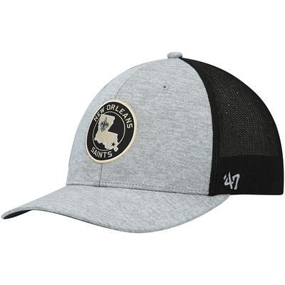 Men's '47 Black/White Las Vegas Raiders Trophy Trucker Flex Hat