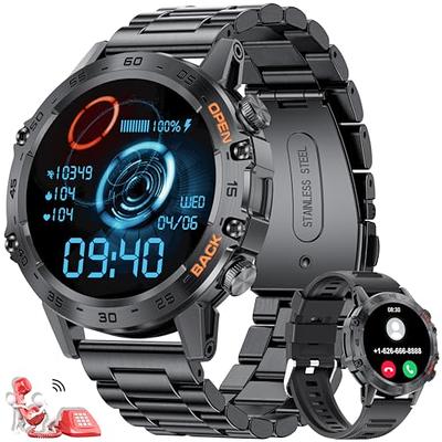 EURANS Smart Watch 42mm Bluetooth Calling (Answer/Make Call) HD Touch  Screen IP68 Waterproof Fitness…See more EURANS Smart Watch 42mm Bluetooth