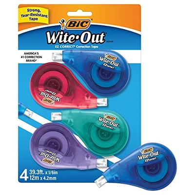BIC Wite-Out Brand Extra Coverage Correction Fluid, 20 ml, White
