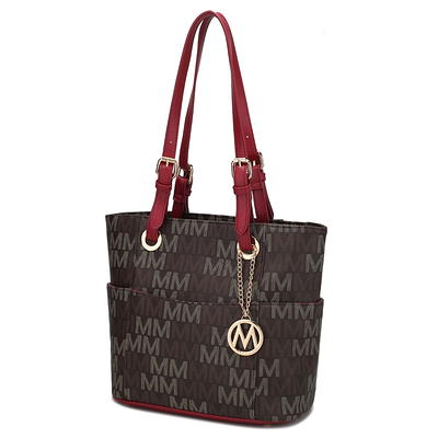 MKF Collection by Mia K. Women's Lady M Signature Tote Set