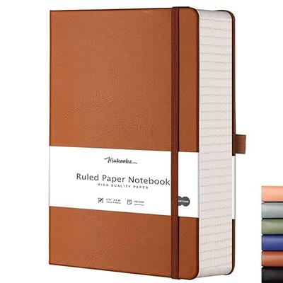 Hardcover Spiral Notebook, College Ruled Notebook Journal with 320 Pages,  5.7 X 8.3 Lined Journaling for Women Men, A5 Leather Writing Journals for  Work, School, Office, 18pcs Index Tabs, Blue - Yahoo Shopping