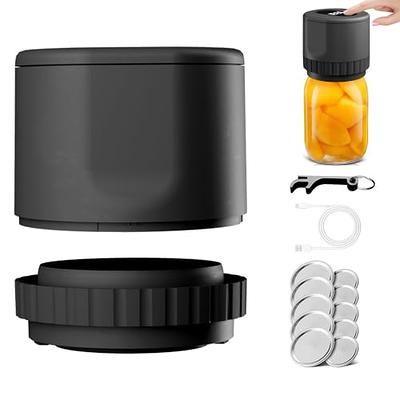 RECAT Mason Jar Vacuum Sealer, Electric Jar Sealer and Accessory Hose  Compatible with FoodSaver Vacuum Sealer