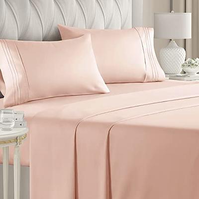 Bare Home Queen Sheet Set - 6 Piece Set - Hotel Luxury Bed Sheets - Ultra  Soft - Deep Pockets - Easy Fit - Cooling & Breathable Sheets - Wrinkle  Resistant - Cozy - Light Pink - Queen Sheets - 6 PC - Yahoo Shopping