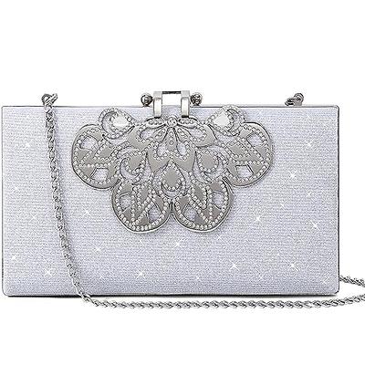 Money Clutch Purses for Women, Stack of Cash Dollars Crystal Clutch Purses  : Amazon.in: Fashion