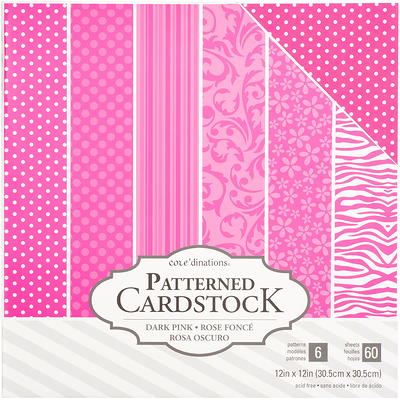 Cardstock 12x12 Variety Pack, 60 Sheets