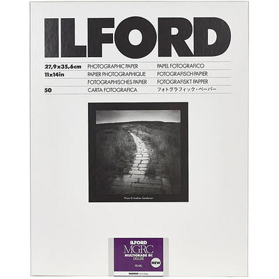 Shop : Buy Ilford Mgrc Multigrade Rc Pearl 5x7 Paper 25 Sheets