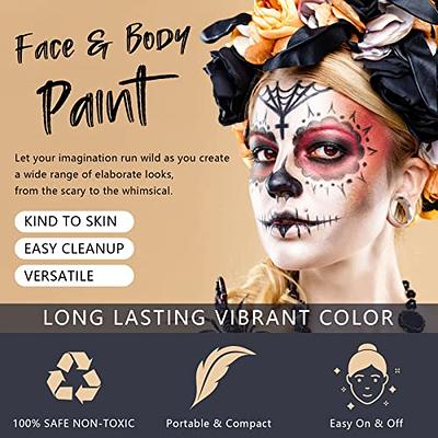 Eye Black Stick Face Body Paint Stick,High Pigmented & Easy to  Color,Eyeblack Face Paint Stick Long Lasting Waterproof Eye Black Lip Stick  Tube Face Painting for Sport Halloween Parties Makeup - Yahoo