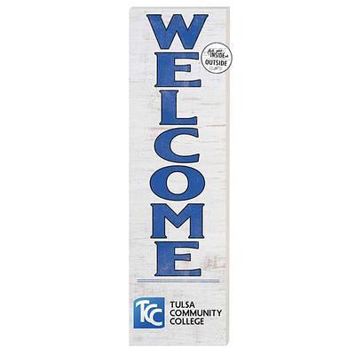 Houston Community College 18 x 30 Team Logo Doormat