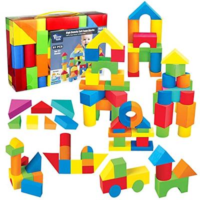 Building Blocks EVA Foam Building Blocks Educational Multi‑Colored Stacking  Toys