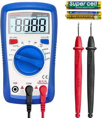 Etekcity Auto-Ranging TRMS 6000 Counts New Digital Multimeter - Yahoo  Shopping