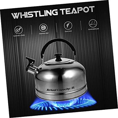 NOLITOY Sound Pot Camping Water Jug Camping Teapot Boiling Kettle Loud  Whistle Kettle Whistling Tea Kettles Whistling Teakettle Stainless Steel  Water Kettle Durable Teapot Gas - Yahoo Shopping