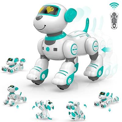 STEMTRON Programmable Interactive & Smart Dancing Remote Control Robot Dog Toy(Pink)