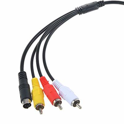 AV A/V Audio Video TV-Out Cable Cord Lead For Panasonic Lumix