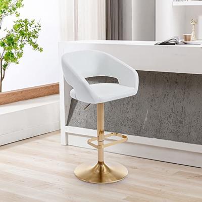 Brage Living Swivel Bar Stool, Adjustable Counter Height Airlift