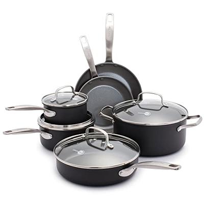 Non-Stick 10 Piece Cookware Pots and Pans Set