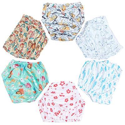 SMULPOOTI 8 Packs Plastic Underwear Covers for Potty Training Rubber Pants  for Toddlers Rubber Training Pants for Toddlers Plastic Diaper Covers  Plastic Underwear for Toddler Boys 5t 