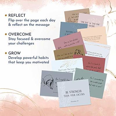 Inspirational Flip Calendar with Quotes - Desk Calendar, Motivational Desk  Gifts for Women, New Job Gift, Daily Affirmations for Women - Yahoo Shopping