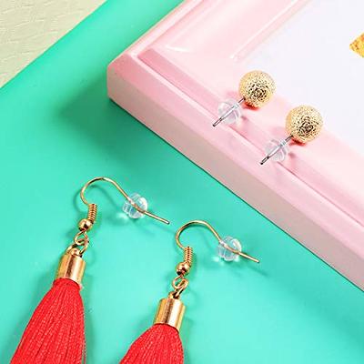 Earring Back Set Bullet Clutch Earring Back Rubber Earring - Temu