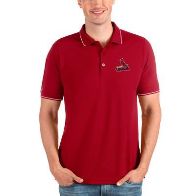 Men's Antigua Red St. Louis Cardinals Spark Polo - Yahoo Shopping