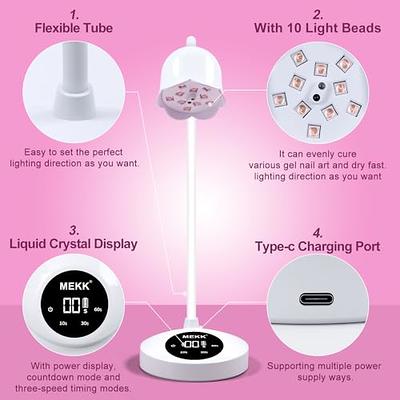 PRO DIY Lamp !~ uv/led flash lamp hands free (Mini LED Nail Lamp,Innov