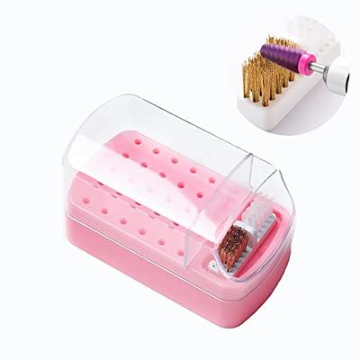 2 in 1 Nail Drill Bit Cleaner Box