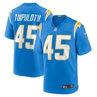 Los Angeles Chargers Nike Women's Custom Game Jersey - Powder Blue