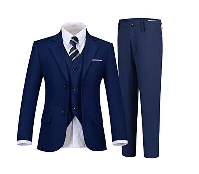 Boys Slim Fit Wedding Formal Suit