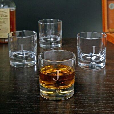 MasterPRO Set of 2-Whiskey Glasses - 12.85 oz., Clear