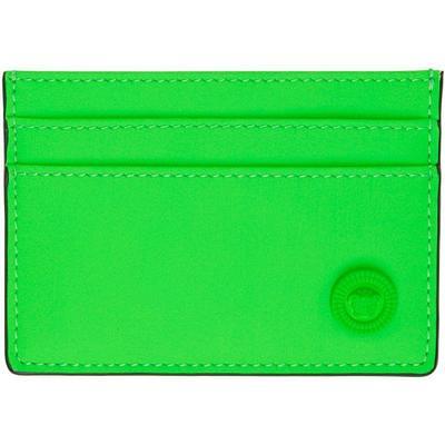 RUBBERIZED CARD HOLDER WALLET - Khaki Green