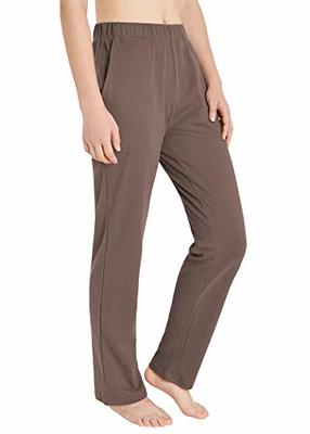 Weintee Women's Plus Size Cotton Capris with Pockets