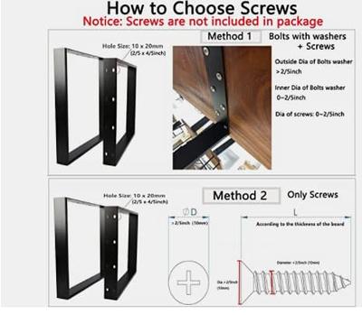 Table Legs 28.4 Inch X Shape Dining Table Desk 2pc Heavy Duty Stainless  Metal