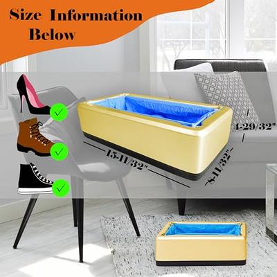 squish Shoe Covers Disposable Non Slip, Thick Extra Disposable Boot Covers  Slip Proof Shoe Cover for Indoors Outdoors Recyclable Durable Protector