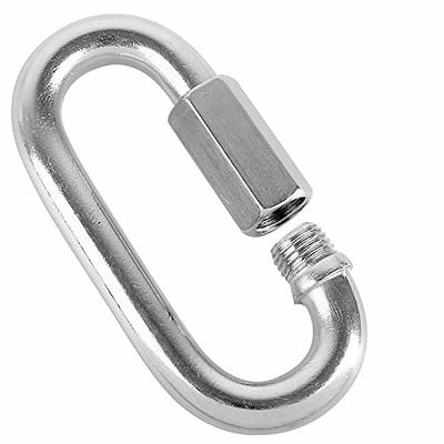 304 Stianless Steel Carabiner Hooks Clips Hammock Locking