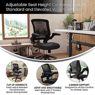 ErgoUP Elevating Leg Rest for Office Seat