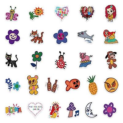 600pcs Mini Stickers Pack for Adults, Mixed Small Switzerland