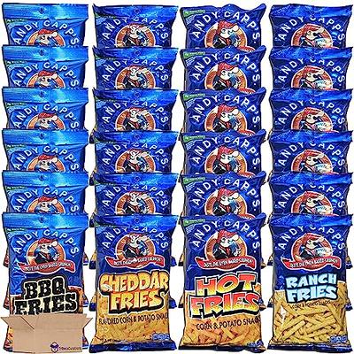 Andy Capp's BBQ Hot Fries 3 oz Bags - Pack of 12 