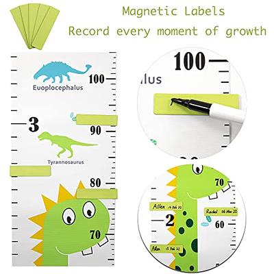 Kanayu Height Chart for Kids, 3D Removable Growth Chart with Body Measuring  Tape, Height Measurement for Walls, Splicing Height Ruler Measurement for