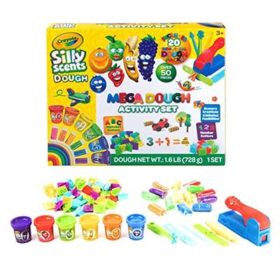 Rainbow 6-pack Scented Playdough With Fruit Scents Play Dough