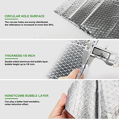 48in.Double Reflective Radiant Barrier Insulation Aluminum Foil Roll,S