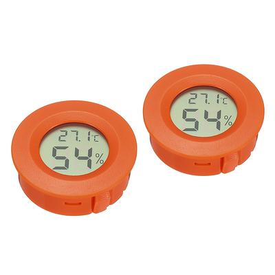 2Pcs Mini Thermometer Hygrometer Digital LCD Temperature Humidity